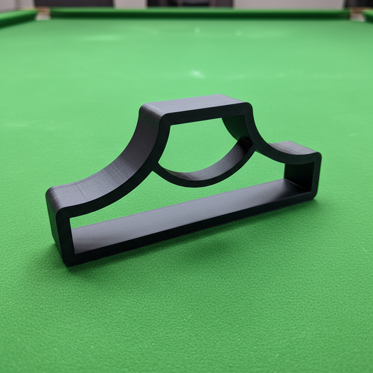 Snooker Table pocket sizing template (middle)