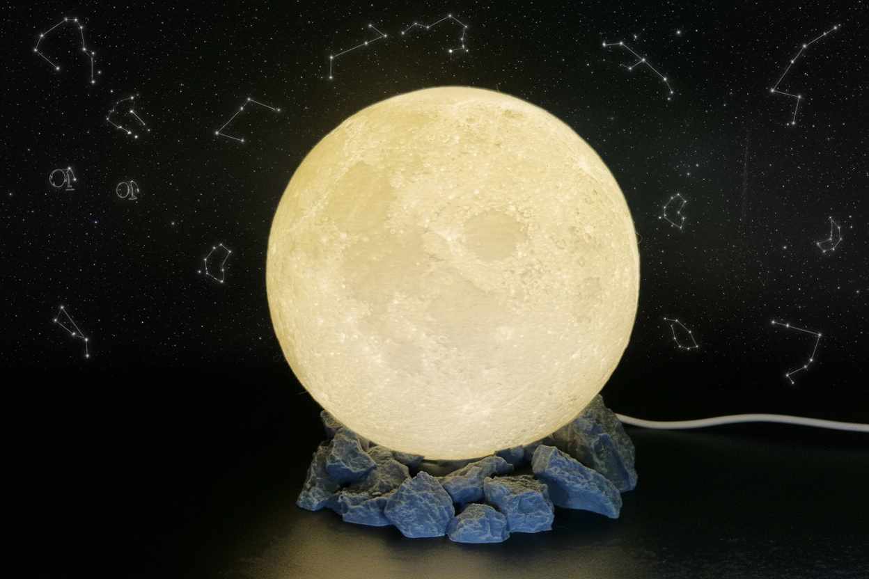 Celestial Moon Lamp