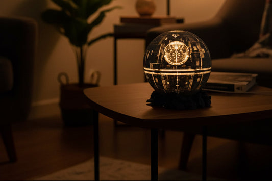 Celestial Death Star Lamp