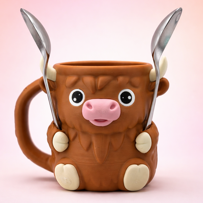 Ice Cream Critter - Hector the Highland Coo