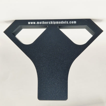 Snooker Table pocket rubber cutting template. (corner)