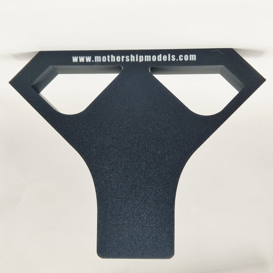 Snooker Table pocket rubber cutting template. (corner)